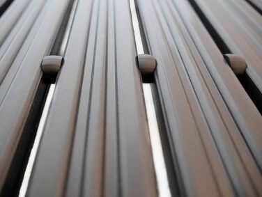 Килимок для взуття B MAG Atlantik 59x38,5 см – оригінальний пластиковий і ПВХ щітковий килимок для очищення взуття, стійкий до погодних умов, для дому та вулиці