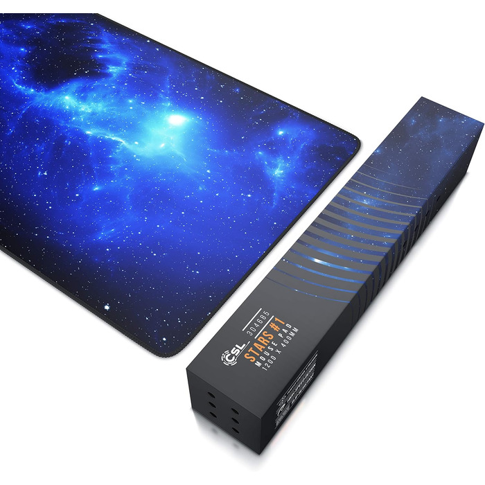 Килимок для миші Titanwolf XXXL 1200x400 мм, ігровий, для Logitech, розмір Large, Koi (Sterne)