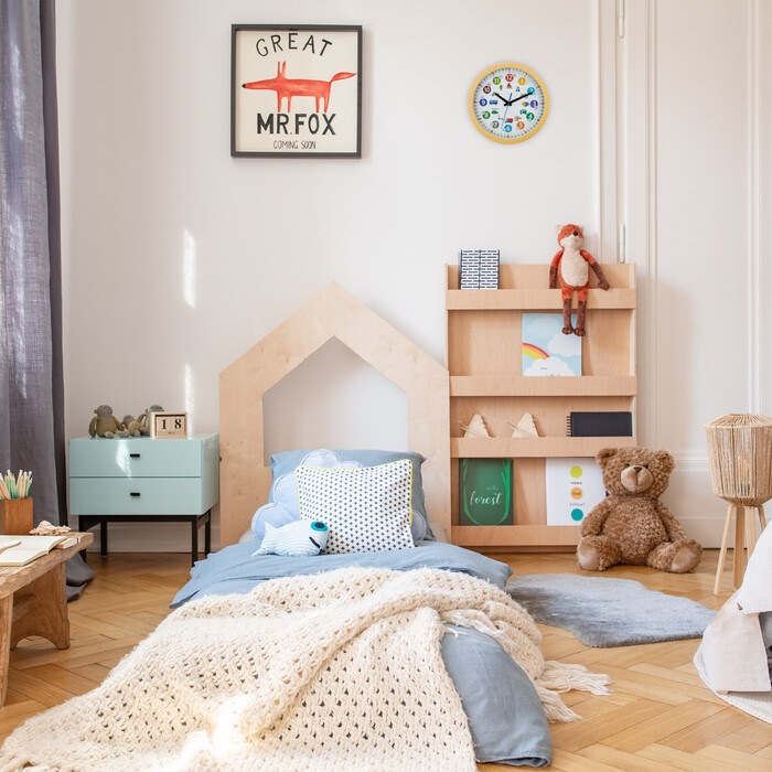 Relaxdays Wall Clock for Children - Vehicles