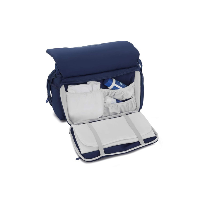 Дитяча сумка для мами та тата Inglesina My Baby Bag чорна, багатофункціональна пеленальна сумка з термовідділенням та органайзером