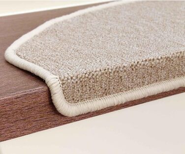 Ступінчасті килимки Kettelservice-Metzker Rambo - різні комплекти та кольори (14 шт., бежевий)