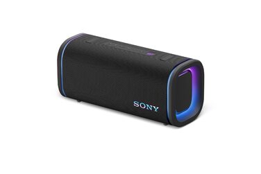 Sony ULT Field 5: Портативна Bluetooth колонка з потужним басом, IP67 (водонепроникна, пилозахищена), до 12 год роботи, чорний колір