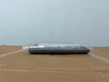 Шторка для душу DUFU, водонепроникна, миється | Швидковисихаюча тканина з поліестеру з 12 гачками | Напівпрозора захисна шторка для ванни (180x200 см, Темно-сірий) (Чорний 180x200 см)