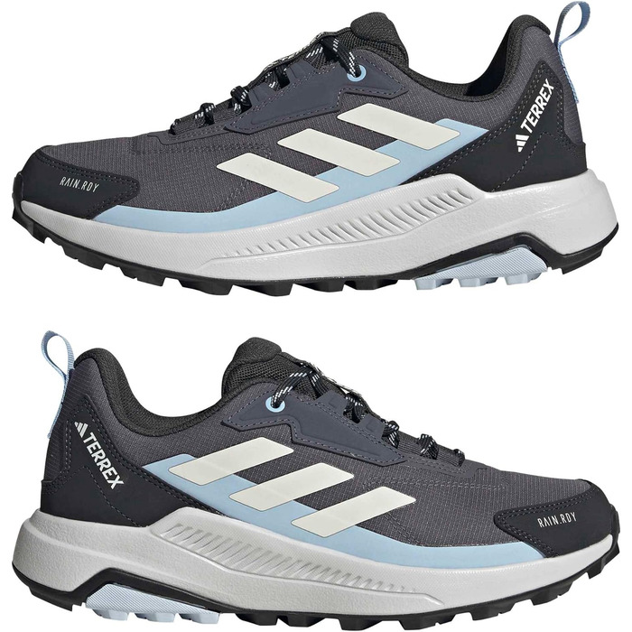 Жіночі трекінгові черевики Adidas Terrex Anylander RAIN.RDY, Crystal Sky Chalk White Glow Blue (40 2/3 EU)