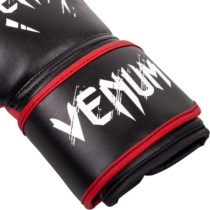 Боксерські рукавички Venum Kinder Contender, чорний/червоний, 8 oz (одиночні)