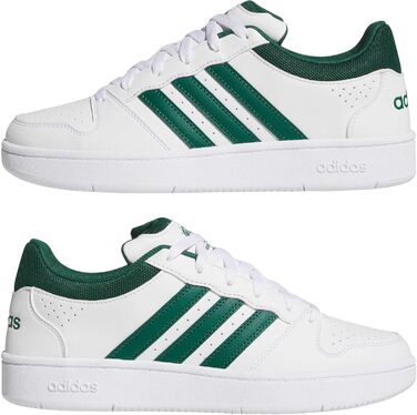 Кросівки adidas Hoops Classic Unisex (41 1/3 EU, Білий/Зелений)