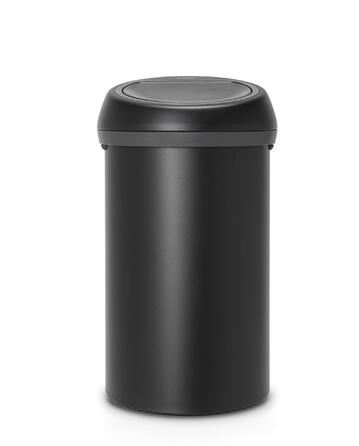 Відро для сортування сміття Brabantia з сенсорною кришкою, 60 л, бежеве (Мінеральний місячний чорний), 2 внутрішні відра (10 л / 23 л)