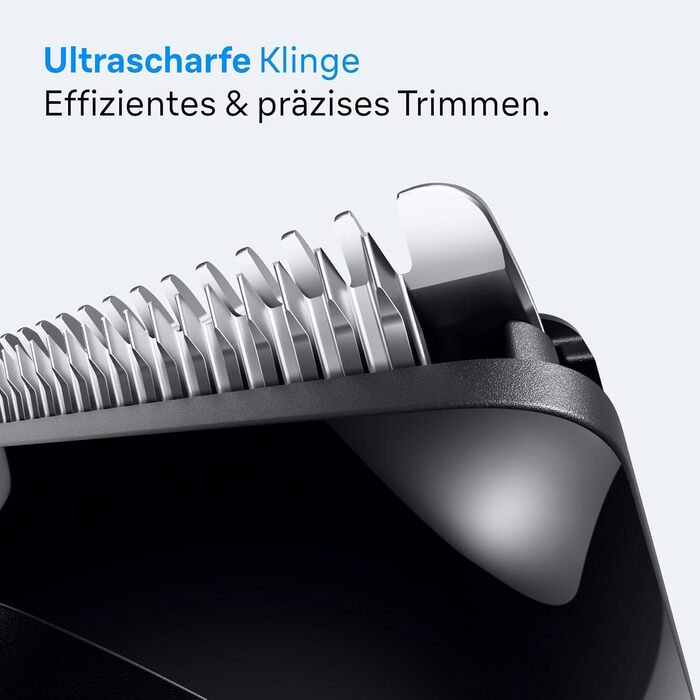 Braun Multigroom Series 3 AIO3545 – Триммер 8-в-1 для бороди, волосся та тіла, чорний