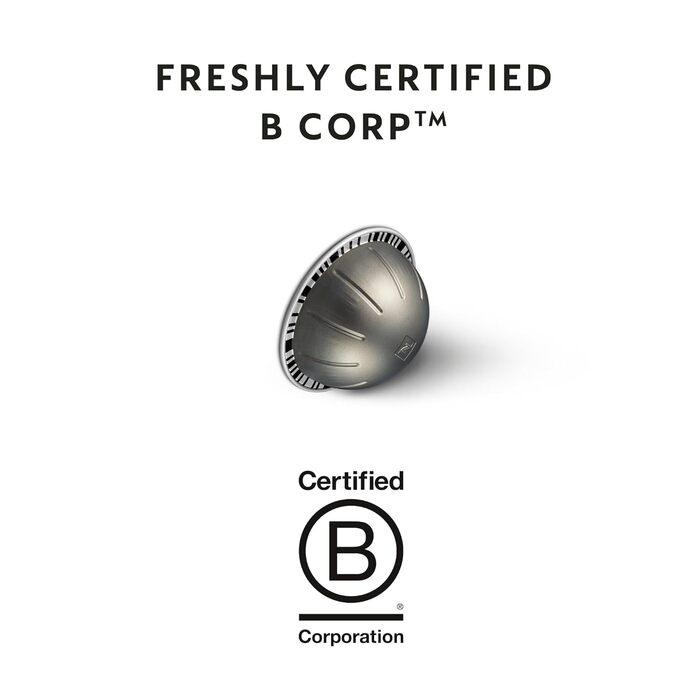 Кава Nespresso Vertuo Fortado: 50 капсул, сумісна з Vertuo, 150 мл (Gran Lungo)