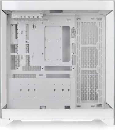 Корпус для ПК Thermaltake CTE Snow E550 TG, ATX/E-ATX, двокамерний дизайн, загартоване скло, підтримка радіаторів до 420 мм, білий