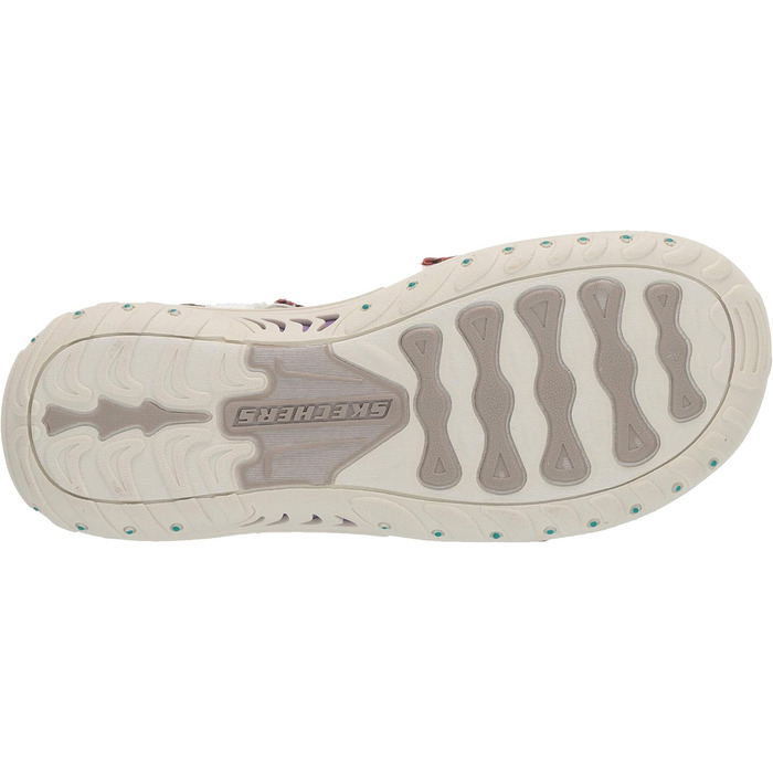 Сандалі жіночі Skechers Reggae Sew Me Boho плетені з ремінцями, білі (37 EU)