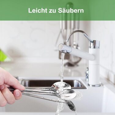 Набір ложок DoubleS Lange Latte Macchiato: 6 шт. з нержавіючої сталі для кави, чаю, коктейлів та десертів