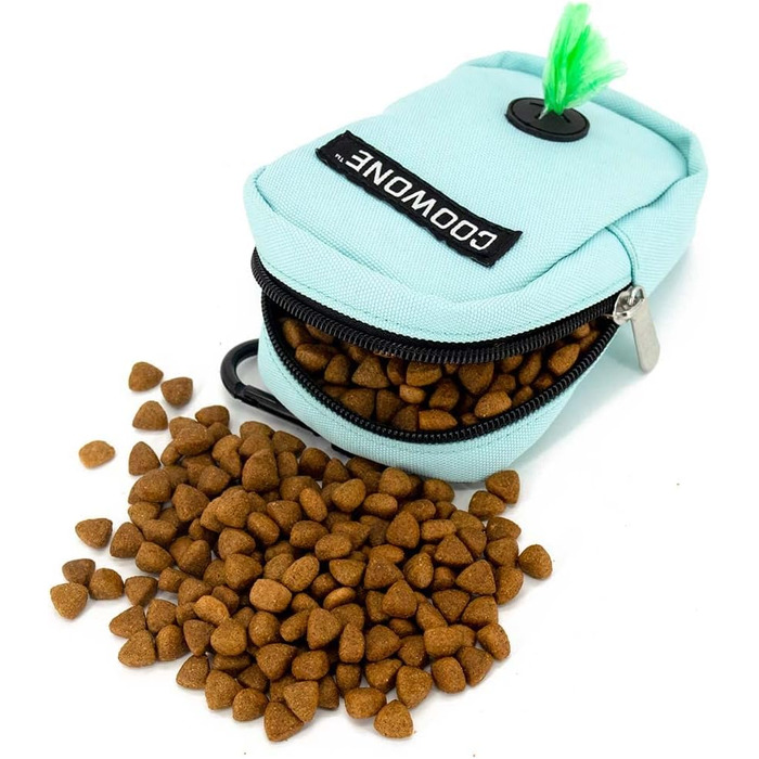 Сумка для ласощів та пакетиків для вигулу собак COOWONE, рожева (міні)