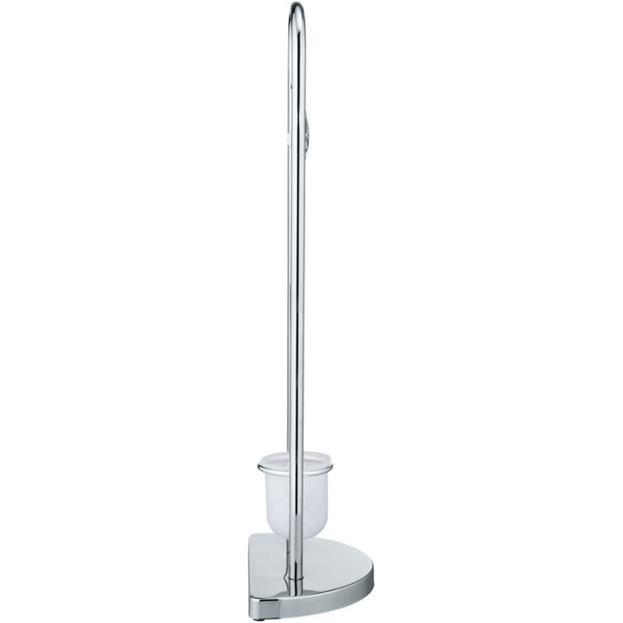Набір для туалету WENKO Raumwunder: щітка для унітазу та тримач, хромований, економія місця