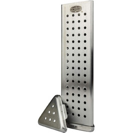 Kingsford Stainless Steel Smoker Box for Grill | Smoker Box for All Grills | Durable Grill Accessory | Easy Way to Turn Any Grill into a BBQ Smoker (Triangle)
