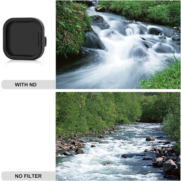 Фільтри SOONSUN для GoPro Hero 12 11 10 9: CPL, ND8, ND16, ND32 (4 шт.)