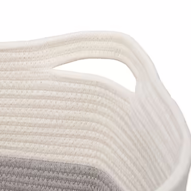 Relaxdays Cotton Storage Basket