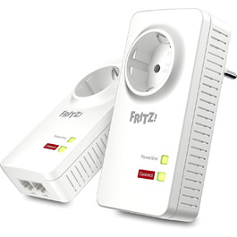 Набір FFRITZ!Powerline 1220: 1200 Мбіт/с, 2x Gigabit LAN, для NAS та HD-Streaming