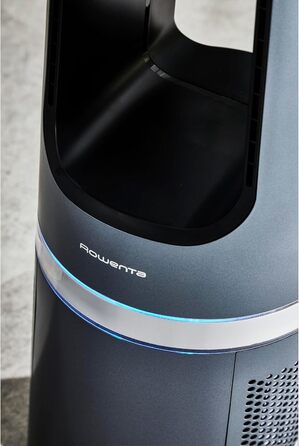 Вентилятор-повітроочисник Rowenta Eclipse QU5030 2-в-1 | Повітряний фільтр, 12 швидкостей, таймер, пульт керування, антрацит