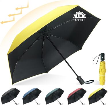 Компактний туристичний парасолька Herreicher з автоматичним відкриванням - легкий, складаний, портативний, з UV-захистом, для чоловіків та жінок (Gleb)
