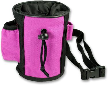 Сумка для ласощів Mystique Leckerlietasche чорна/рожева