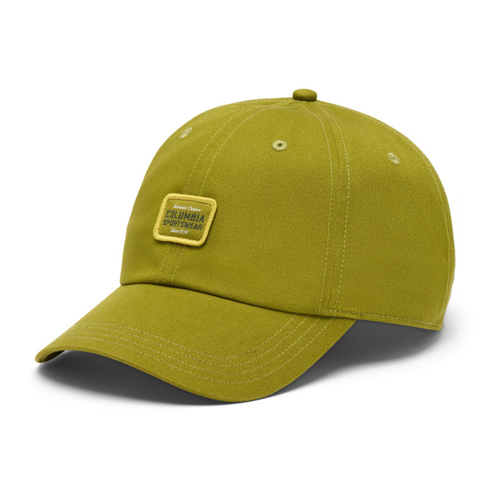 Кепка бейсболка Columbia Provisions Ball Cap унісекс, колір моховий зелений, оригінальний принт