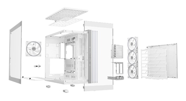 Корпус be quiet! Pure Base 600 DX Midi Tower, білий