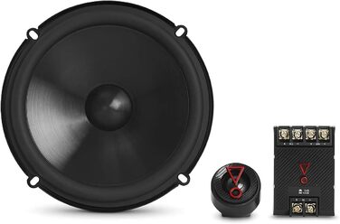 JBL Stage3 607C 2-смугова автомобільна аудіосистема 250 Вт, компонентна акустика JBL Pro Sound, набір динаміків з 16 см мідбасами та твітерами для авто