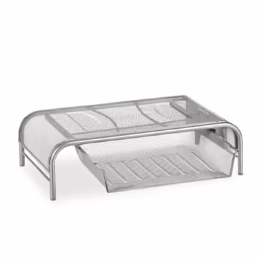Relaxdays Monitor Stand with Drawer
