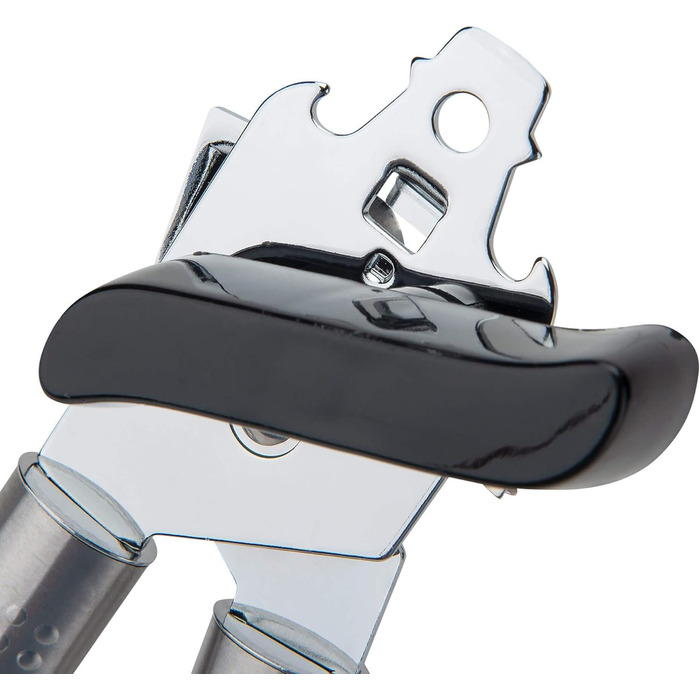 Fackelmann OVALGRIFF: Подрібнювач часнику з нержавіючої сталі з ергономічною ручкою (Срібло), 1 шт.