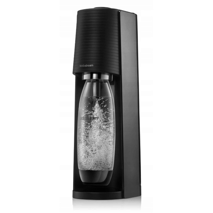 Сифон для води SodaStream Terra, чорний + пляшка Fuse 1 л + балон з газом