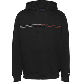 Чоловічий худі Tommy Jeans Entry Graphic з капюшоном, чорний (S)