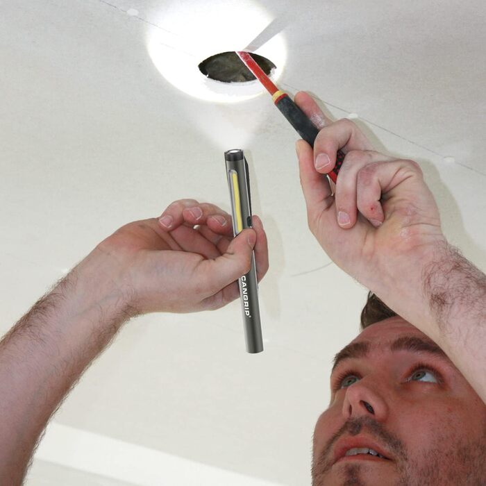 LED-ручка-ліхтар WORK PEN 200 R 20-200 лм Li-Ion SCA NGRIP, різнокольорова