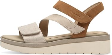Босоніжки жіночі Tamaris 8-88705-44 Wide Fit бежеві, 37 EU - широка колодка