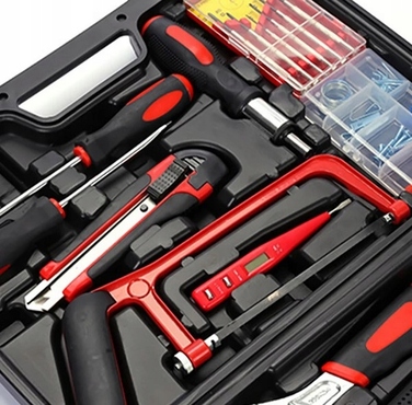 Набір інструментів у кейсі: торцеві головки та TORX, 108 предметів