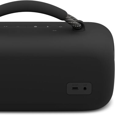 Портативна Bluetooth колонка Bose SoundLink Max - водонепроникна, до 20 годин роботи, USB-C, AUX, чорний