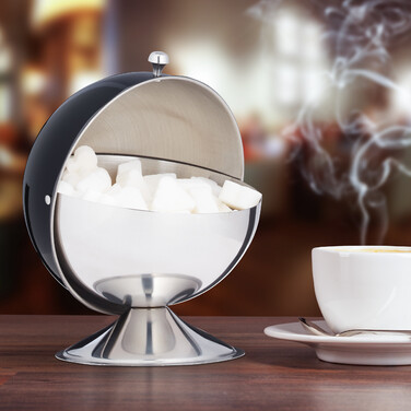 Relaxdays Sugar Bowl Stainless Steel