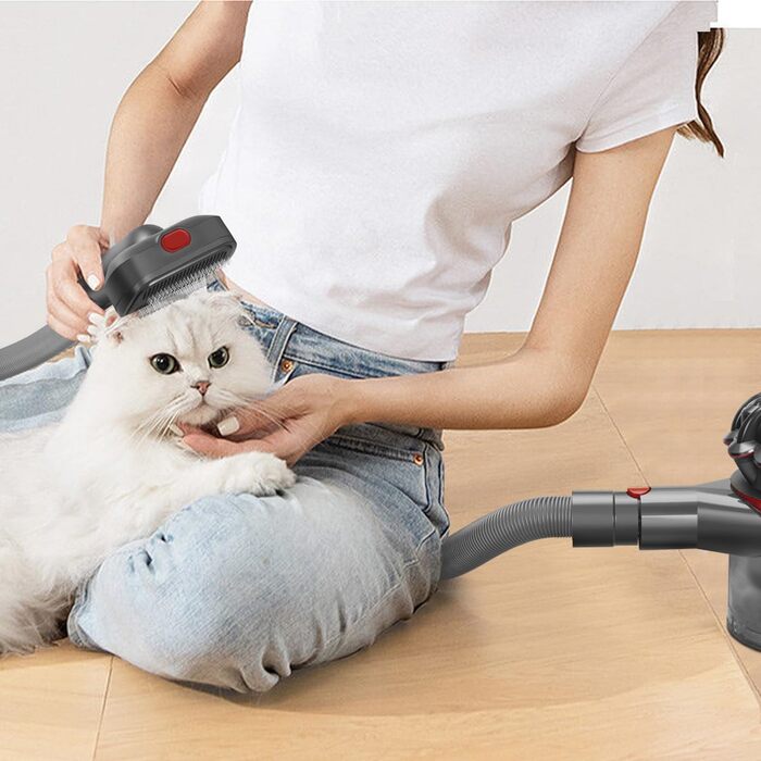 Насадка для пилососа Dyson 2-в-1 для видалення шерсті, лупи та підшерстка, сумісна з моделями Gen5 V15 V12 V11 V8 V7