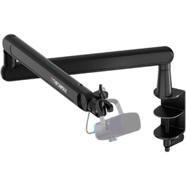 Тримач для мікрофона THRONMAX S7 Tune Low Profile - регульований, з кабелеуправлінням, для стрімінгу, подкастингу, геймінгу, сумісний з Blue Yeti, HyperX QuadCast