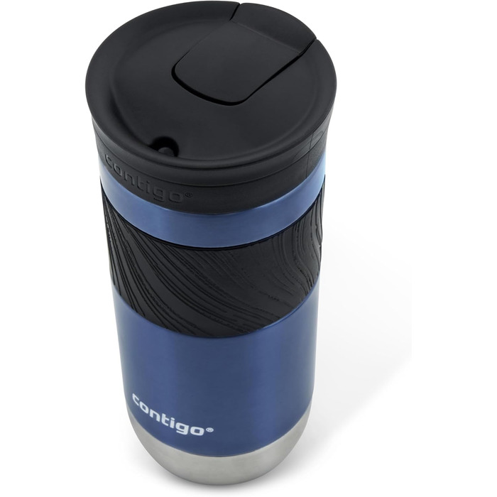 Contigo Byron Snapseal Stainless Steel Travel Mug - Leakproof, Insulated Coffee Cup - 590ml, BPA-Free