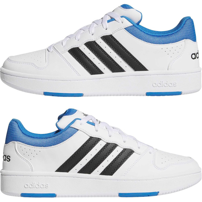 Кросівки Adidas Hoops Classic Unisex 44 EU Білі, Сині, Чорні