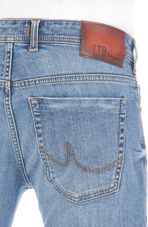 Чоловічі джинси LTB Stretch Timor Bootcut, блакитні/чорні, розміри 28-40, Aiden Wash (53632)