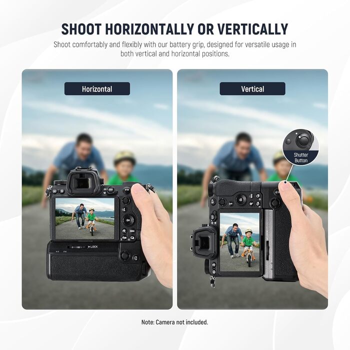 Акумуляторний руків'я Neewer MB-N11 для Nikon Z6 II та Z7 II з 2 акумуляторами EN-EL15c 2400mAh та USB-зарядним пристроєм