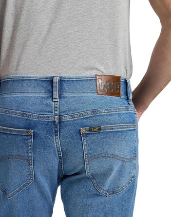 Чоловічі джинси Lee Straight Fit Xm (33W/34L, Blue Haven) - класичний синій колір