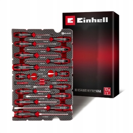 Пінопластикова вставка E-Case для набору викруток на 17 предметів Einhell