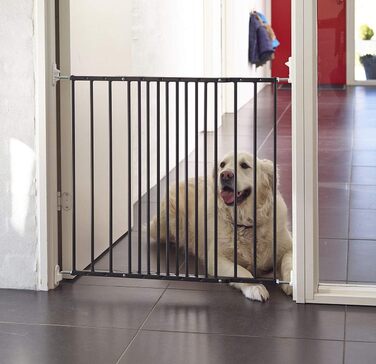 BabyDan Tor для домашніх тварин та дітей, розсувне, чорне, ширина 62,5-106,8 см