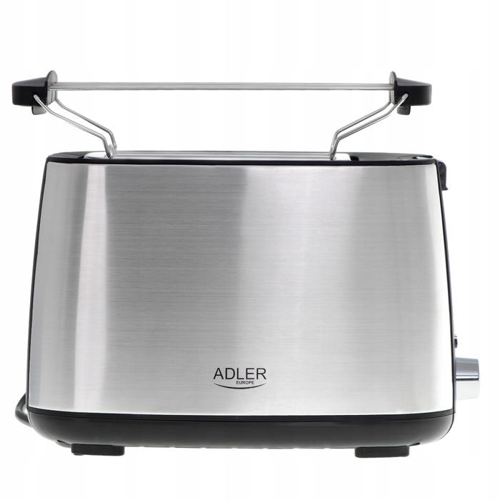 Тостер ADLER AD 3214, сріблястий/сірий, 900 Вт