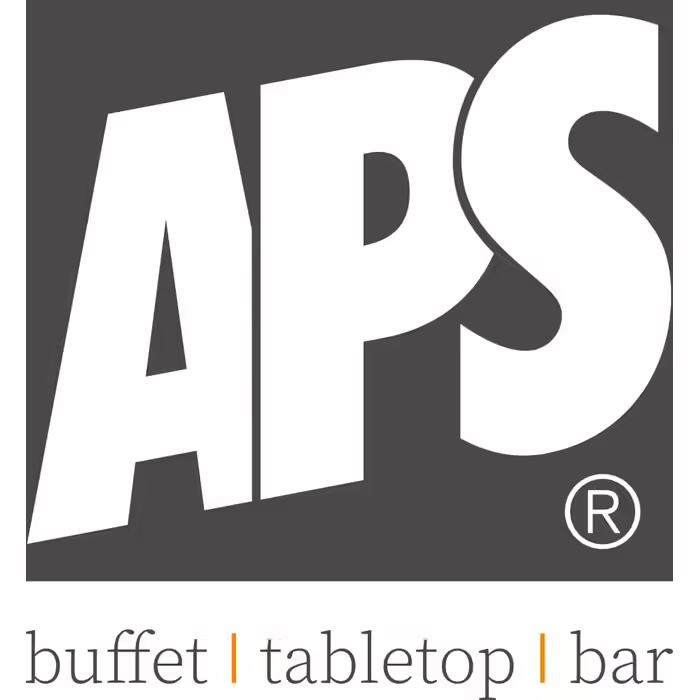 APS 10818 Drink Dispenser, 3.8 Liters, Glass Container, Stainless Steel Tap, Ø 16 cm, Height 25 cm