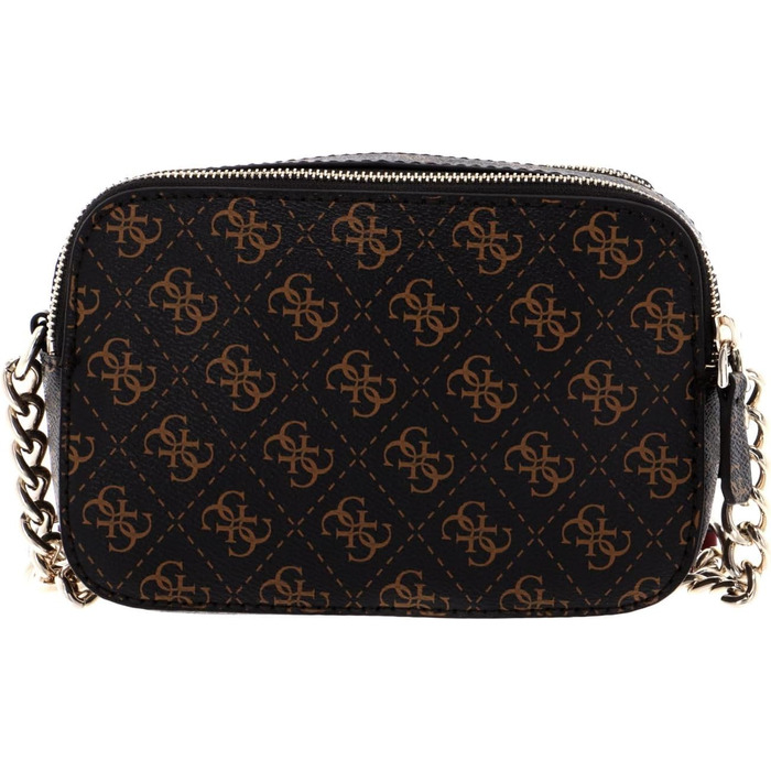 Сумка через плече GUESS Noelle жіноча коричнева - оригінал