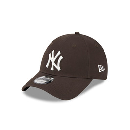 Кепка New Era New York Yankees MLB League Essential 9Forty, коричнево-біла, регульована, 940-Yankees-Brown